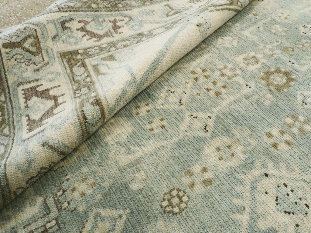 Vintage Persian Malayer Accent Carpet, No.28746 - Gsblank