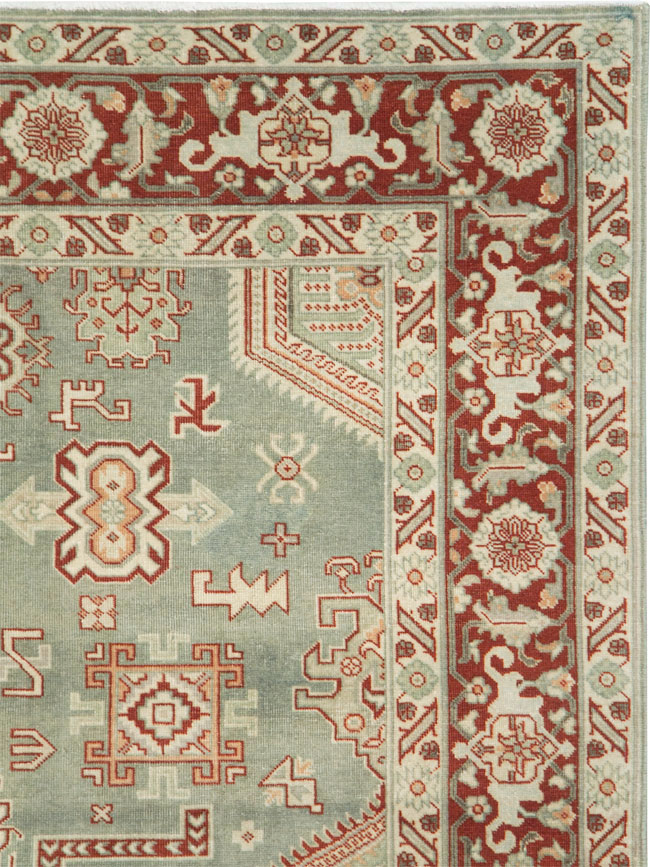 Vintage Persian Tabriz Carpet, No.28749 - Gsblank