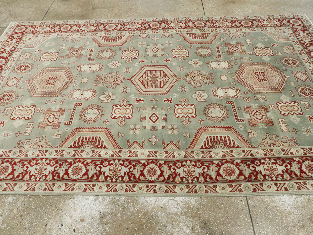Vintage Persian Tabriz Carpet, No.28749 - Gsblank