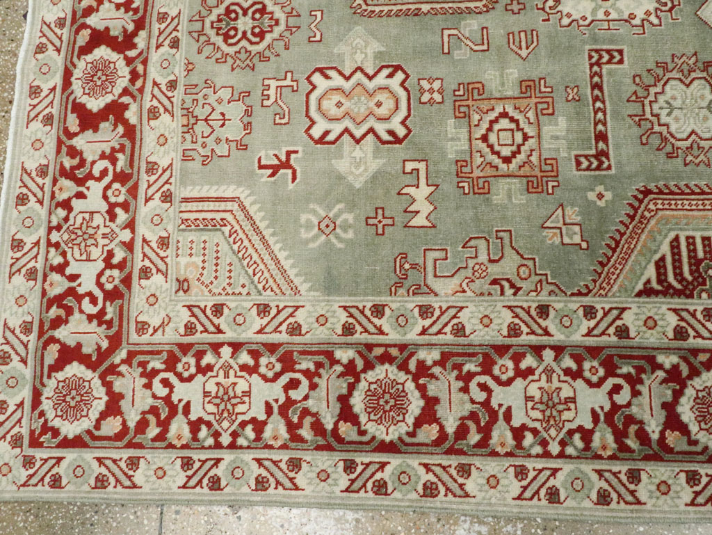 Vintage Persian Tabriz Carpet, No.28749 - Gsblank