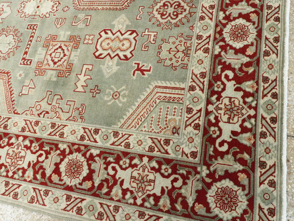 Vintage Persian Tabriz Carpet, No.28749 - Gsblank