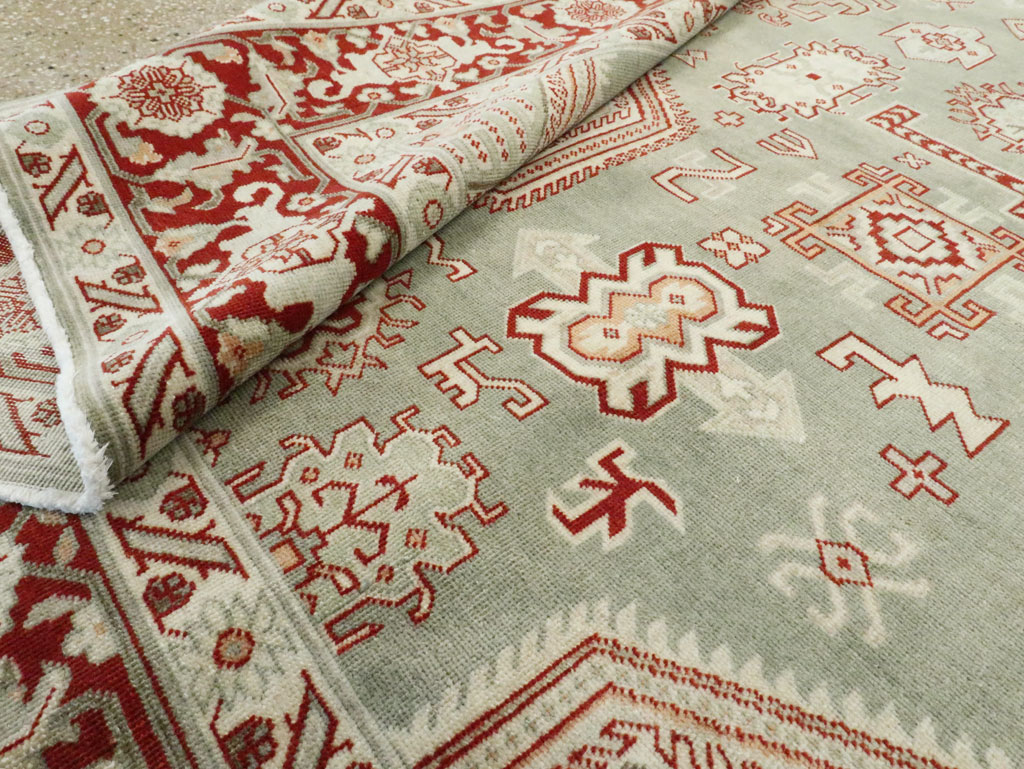 Vintage Persian Tabriz Carpet, No.28749 - Gsblank