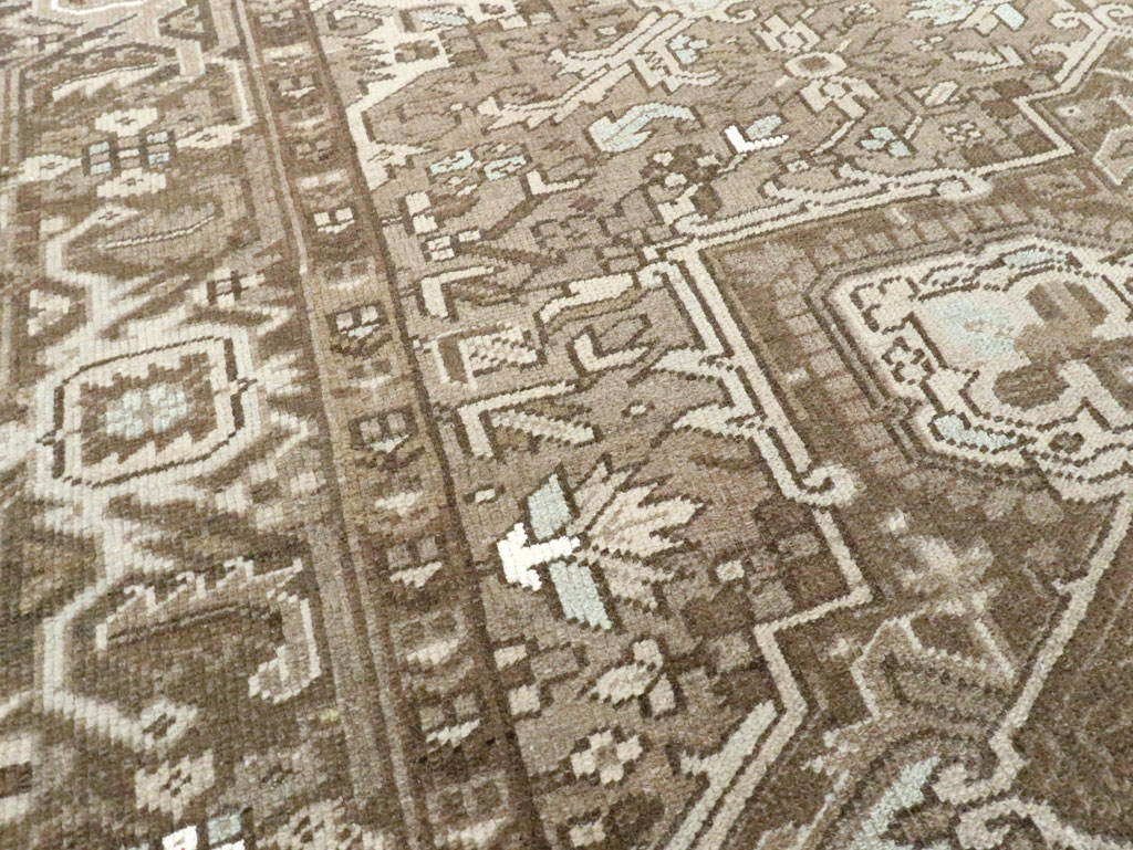 Vintage Persian Heriz Carpet, No.28750 - Gsblank