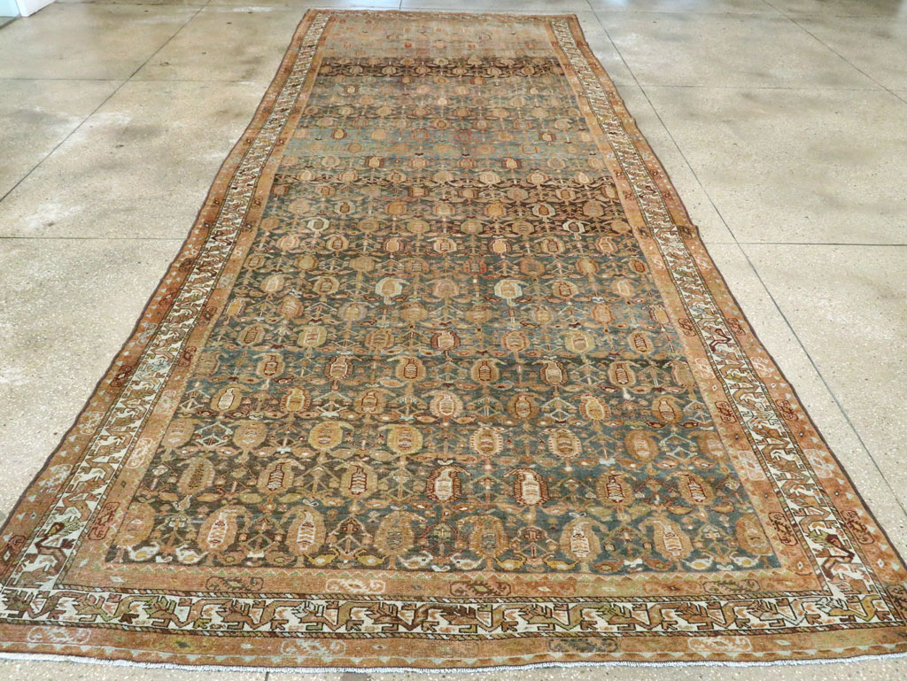 Antique Persian Malayer Large Gallery Carpet, No.28751 - Gsblank