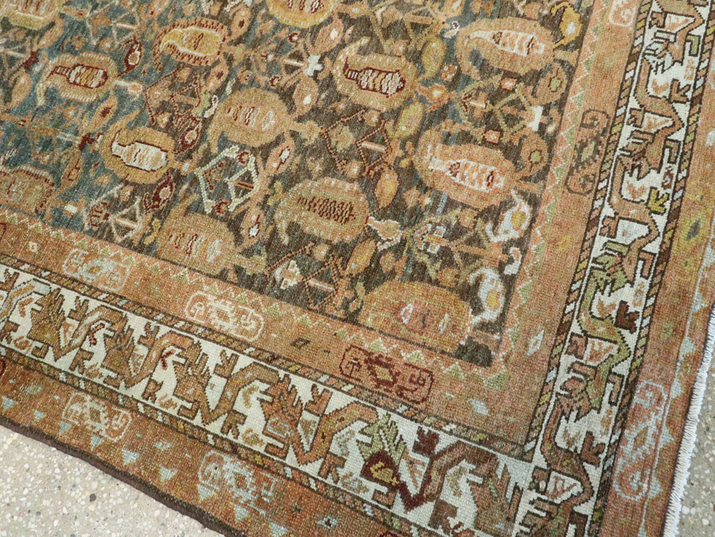 Antique Persian Malayer Large Gallery Carpet, No.28751 - Gsblank