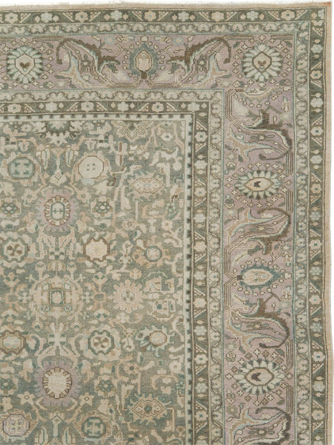 Vintage Persian Malayer Carpet, No.28752 - Gsblank