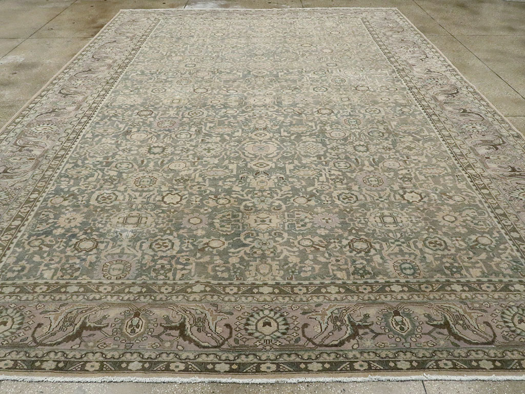 Vintage Persian Malayer Carpet, No.28752 - Gsblank