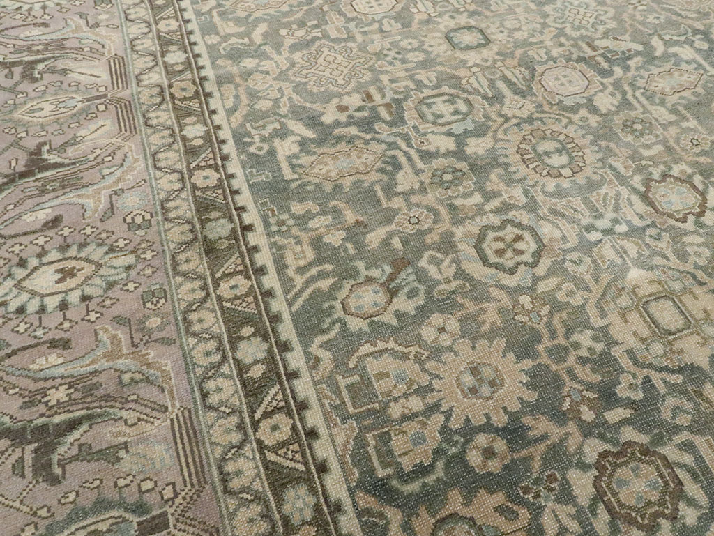 Vintage Persian Malayer Carpet, No.28752 - Gsblank