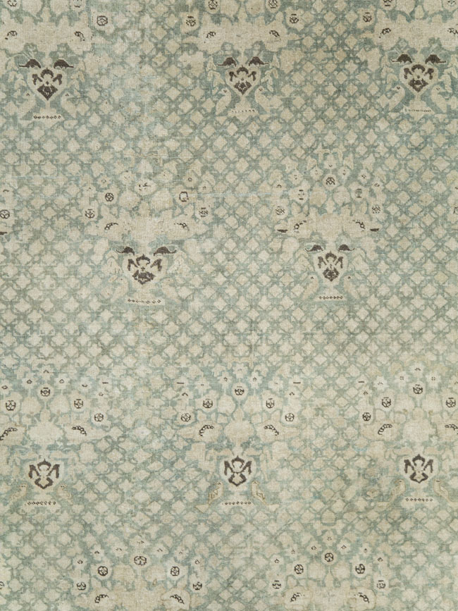 Vintage Persian Tabriz Carpet, No.28753 - Gsblank