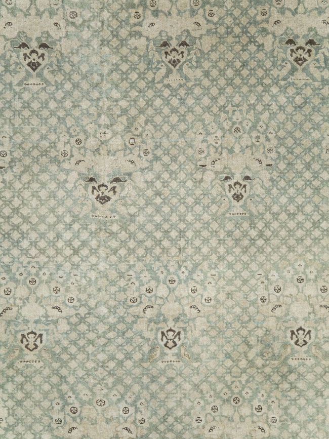 Vintage Persian Tabriz Carpet, No.28753 - Gsblank
