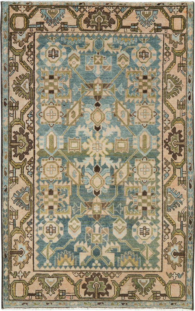 Vintage Persian Malayer Rug, No.28759 - Gsblank