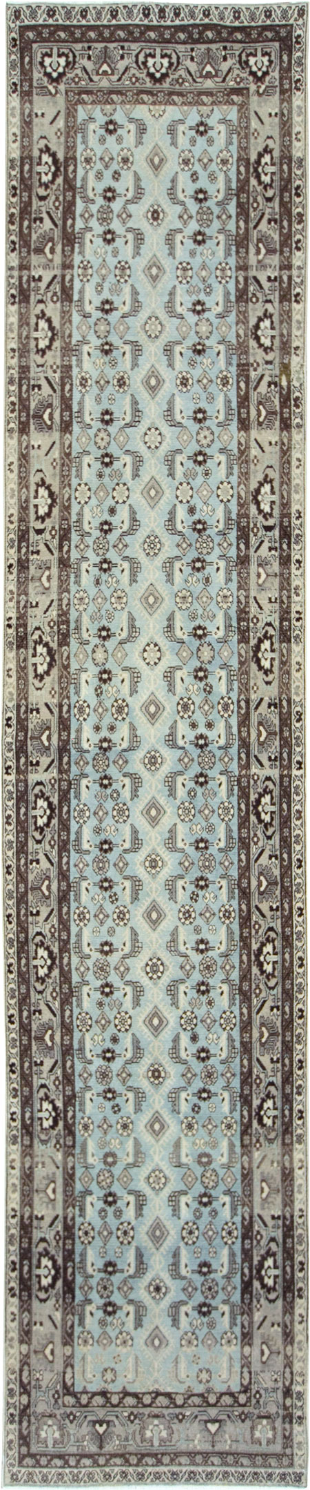 Vintage Persian Malayer Long Runner (Pair: 2 of 2), No.28764 - Gsblank