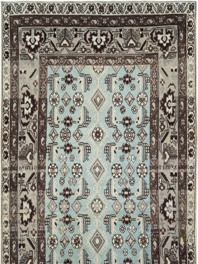 Vintage Persian Malayer Long Runner (Pair: 2 of 2), No.28764 - Gsblank