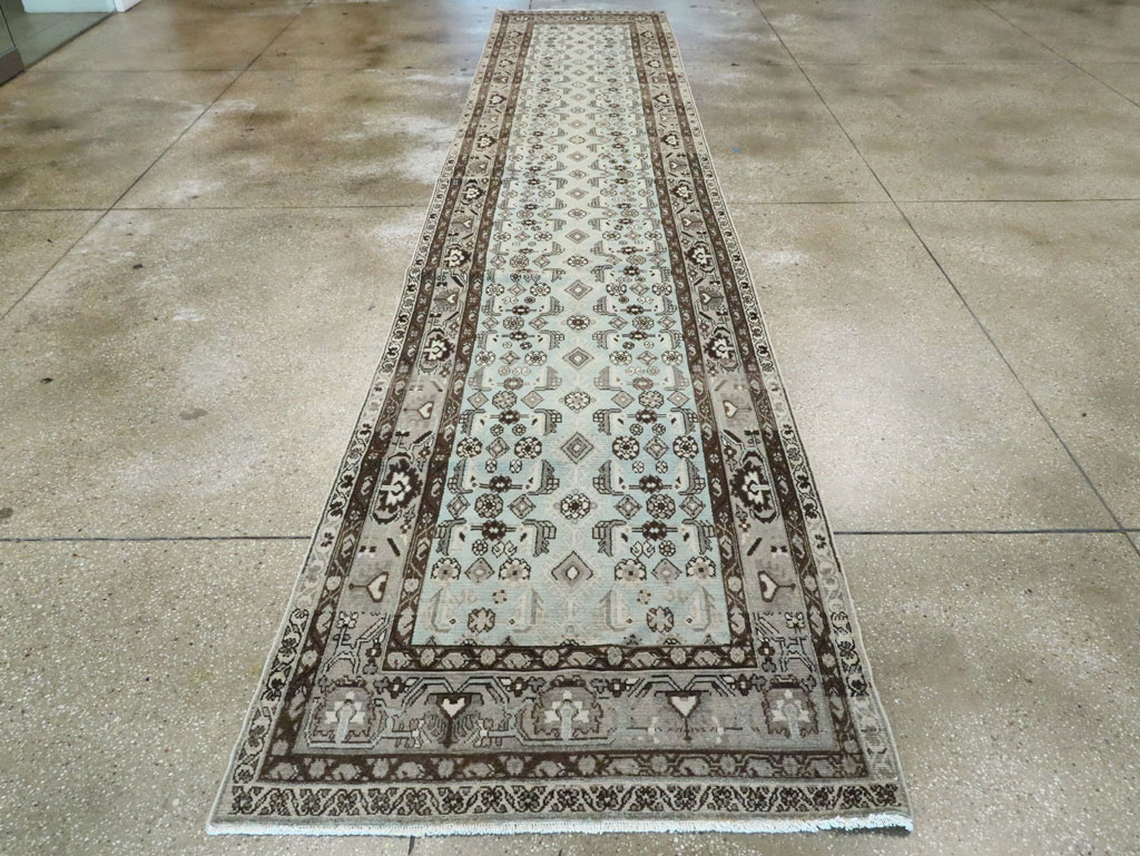 Vintage Persian Malayer Long Runner (Pair: 2 of 2), No.28764 - Gsblank