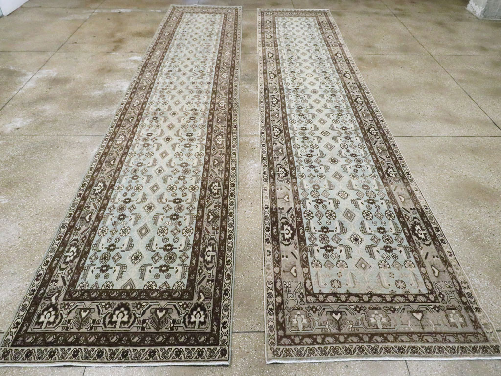 Vintage Persian Malayer Long Runner (Pair: 2 of 2), No.28764 - Gsblank