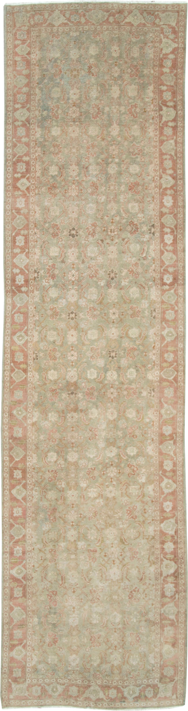 Vintage Persian Tabriz Runner (Pair: 2 of 2), No.28766 - Gsblank