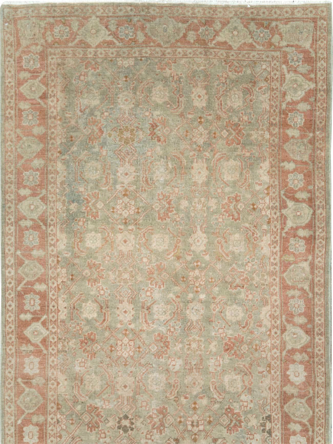 Vintage Persian Tabriz Runner (Pair: 2 of 2), No.28766 - Gsblank
