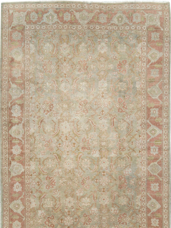 Vintage Persian Tabriz Runner (Pair: 2 of 2), No.28766 - Gsblank