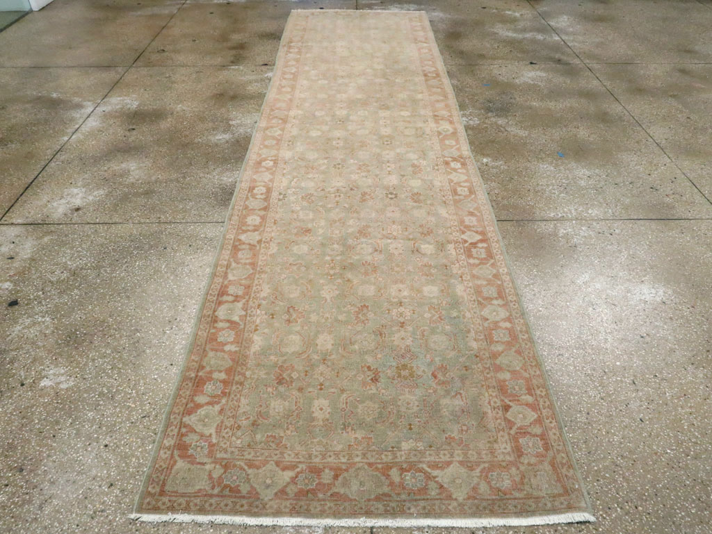Vintage Persian Tabriz Runner (Pair: 2 of 2), No.28766 - Gsblank