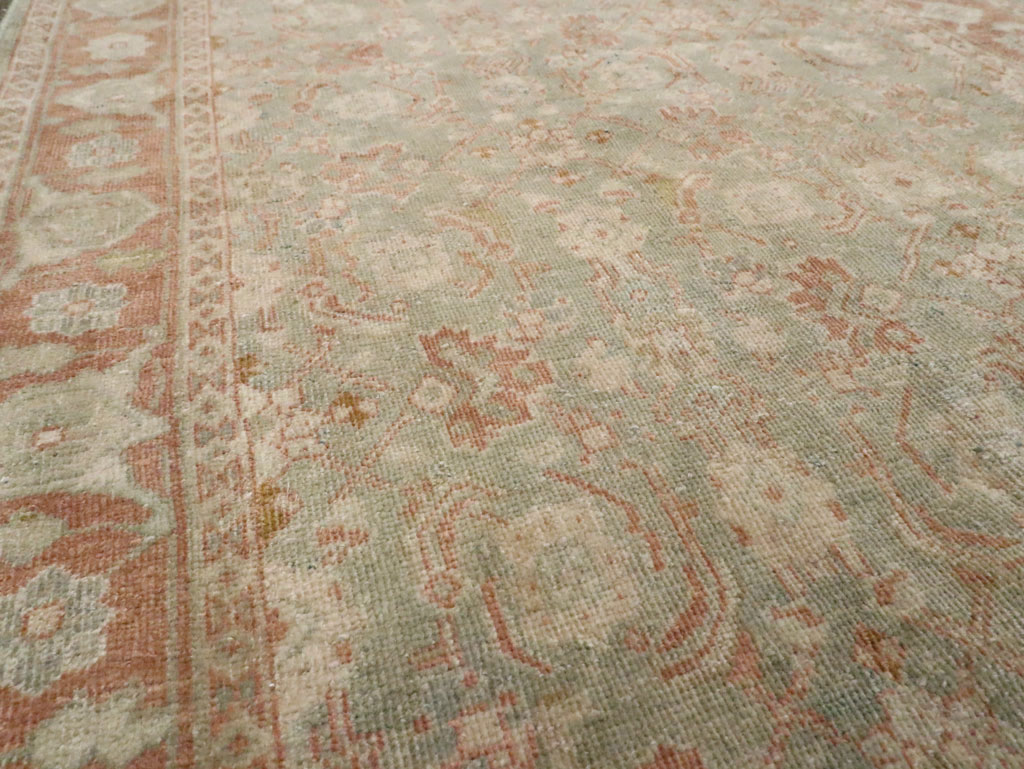 Vintage Persian Tabriz Runner (Pair: 2 of 2), No.28766 - Gsblank