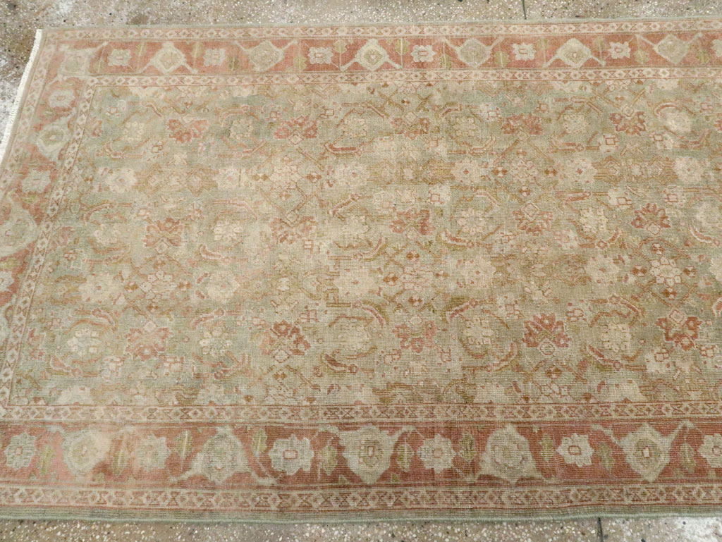Vintage Persian Tabriz Runner (Pair: 2 of 2), No.28766 - Gsblank