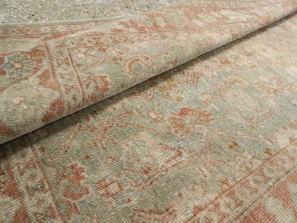 Vintage Persian Tabriz Runner (Pair: 2 of 2), No.28766 - Gsblank