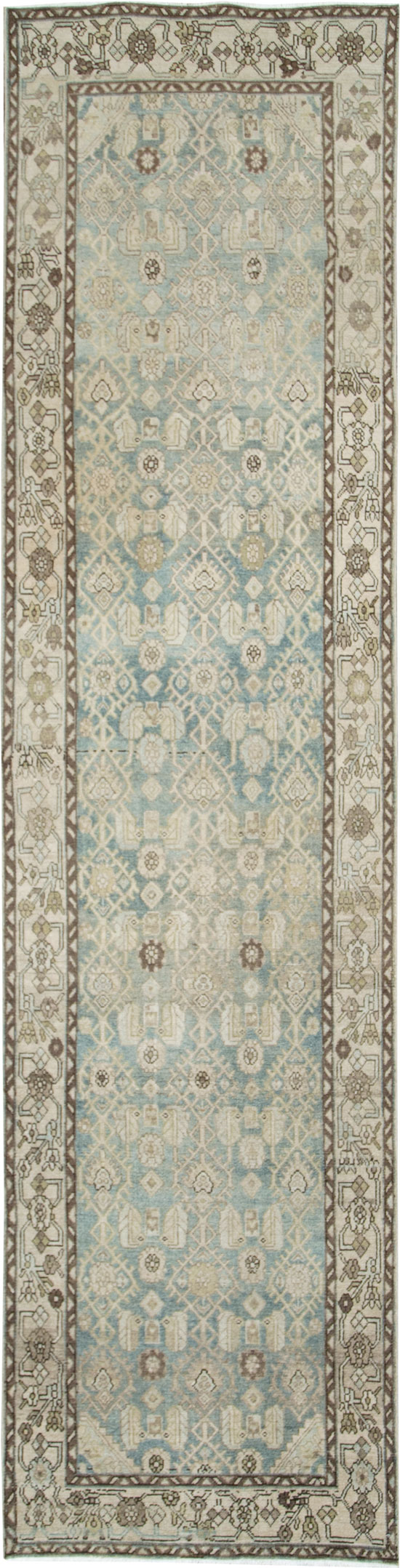 Vintage Persian Malayer Runner (Pair: 2 of 2), No.28768 - Gsblank