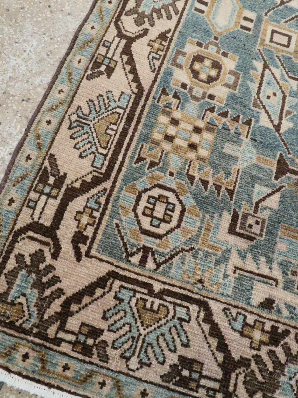 Vintage Persian Malayer Rug, No.28773 - Gsblank