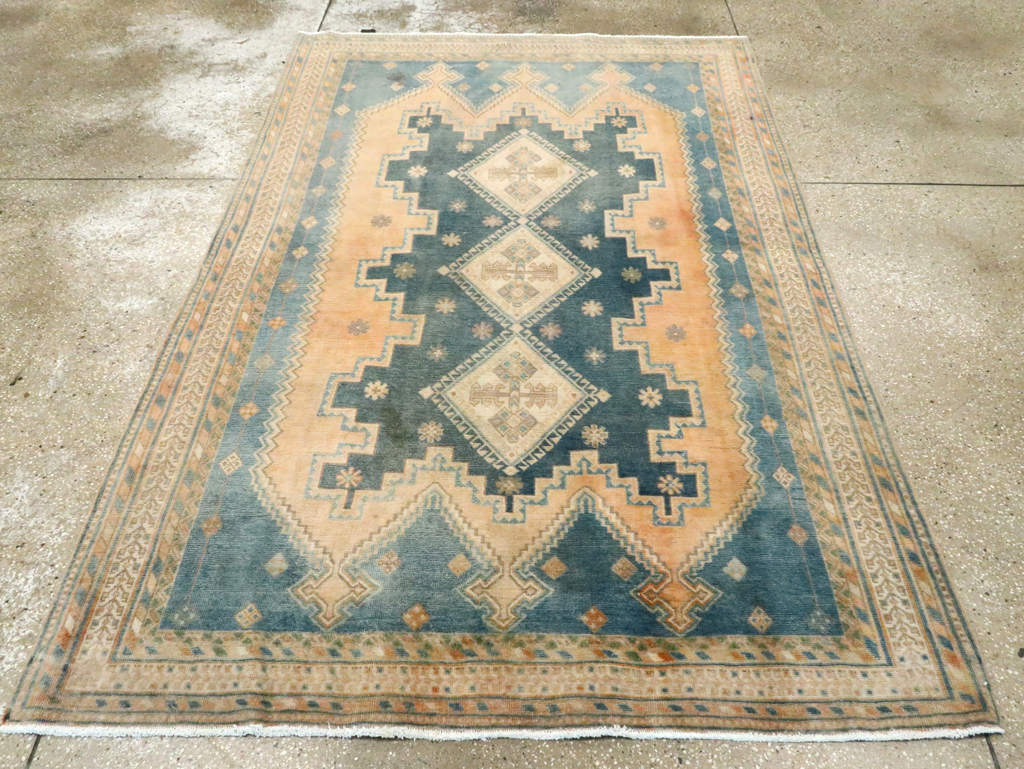 Vintage Persian Afshar Rug, No.28779 - Gsblank