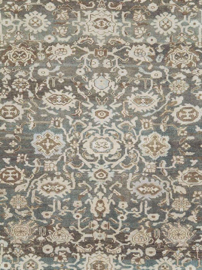 Vintage Persian Malayer Room Size Carpet, No.28781 - Gsblank