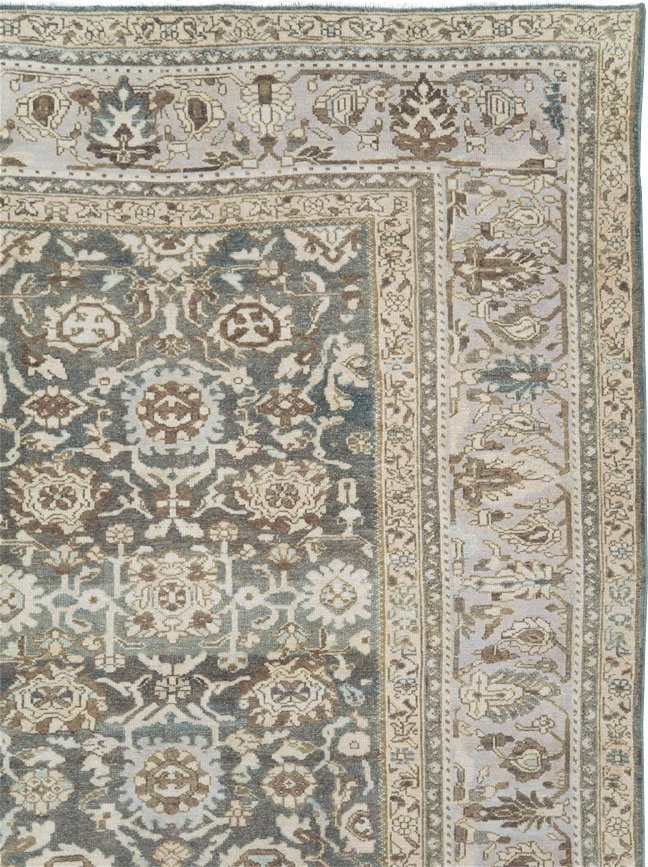 Vintage Persian Malayer Room Size Carpet, No.28781 - Gsblank