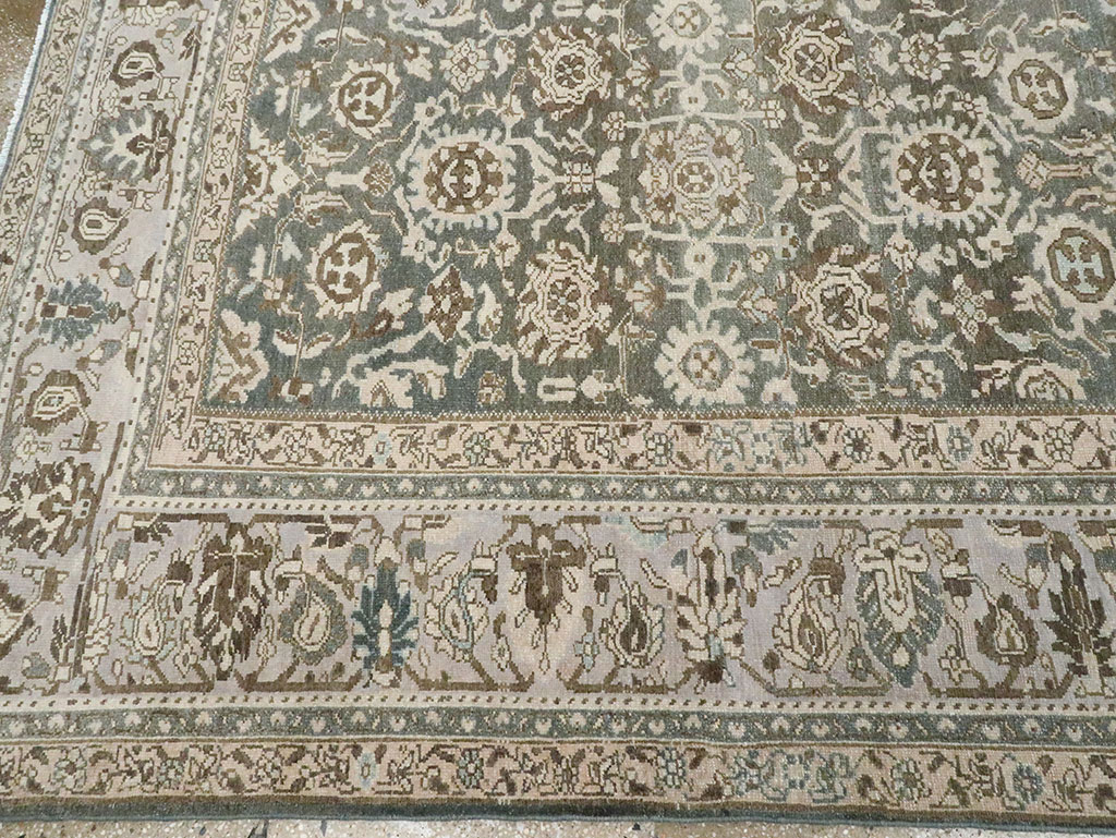 Vintage Persian Malayer Room Size Carpet, No.28781 - Gsblank