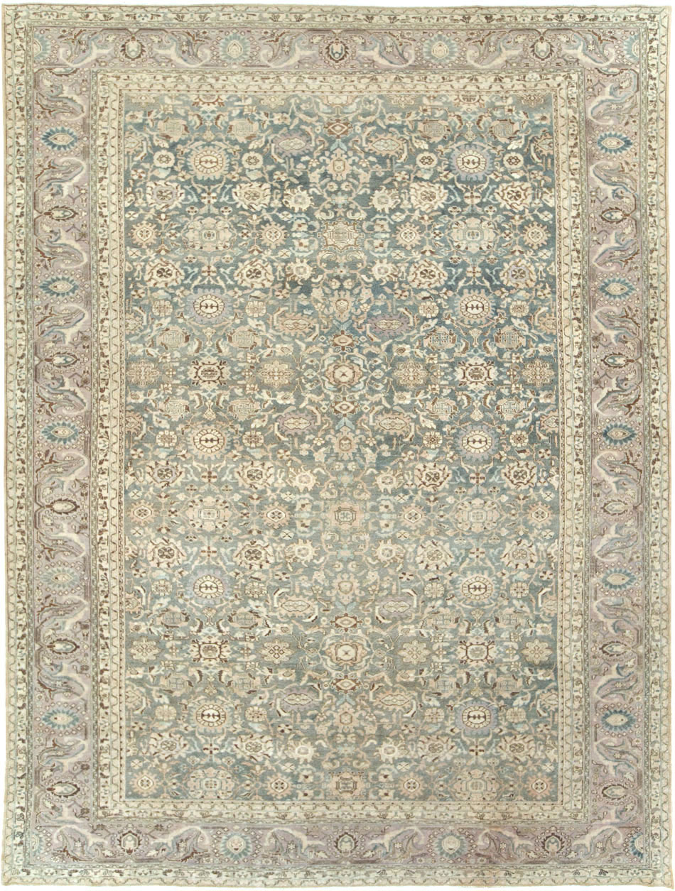 Vintage Persian Malayer Room Size Carpet, No.28782 - Gsblank