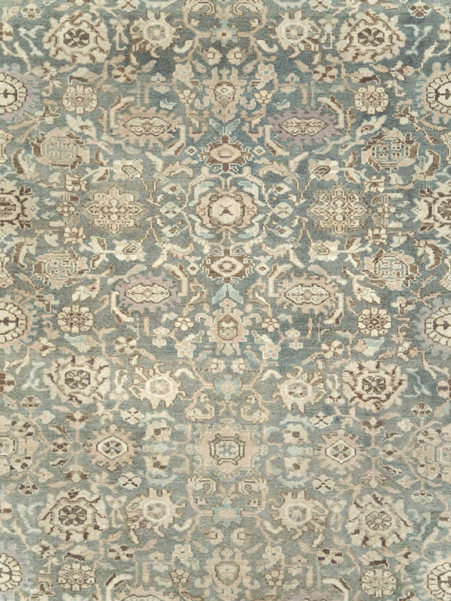 Vintage Persian Malayer Room Size Carpet, No.28782 - Gsblank