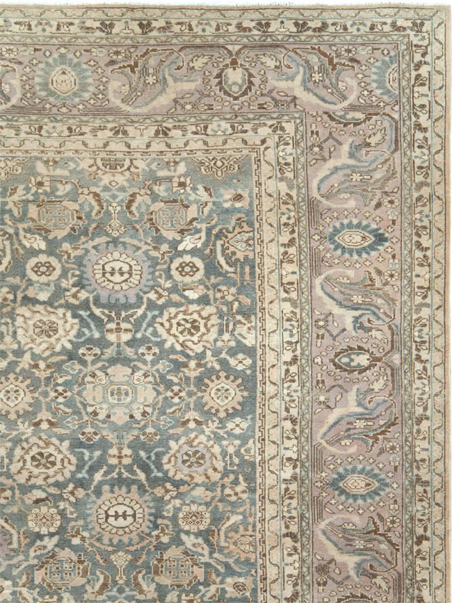 Vintage Persian Malayer Room Size Carpet, No.28782 - Gsblank