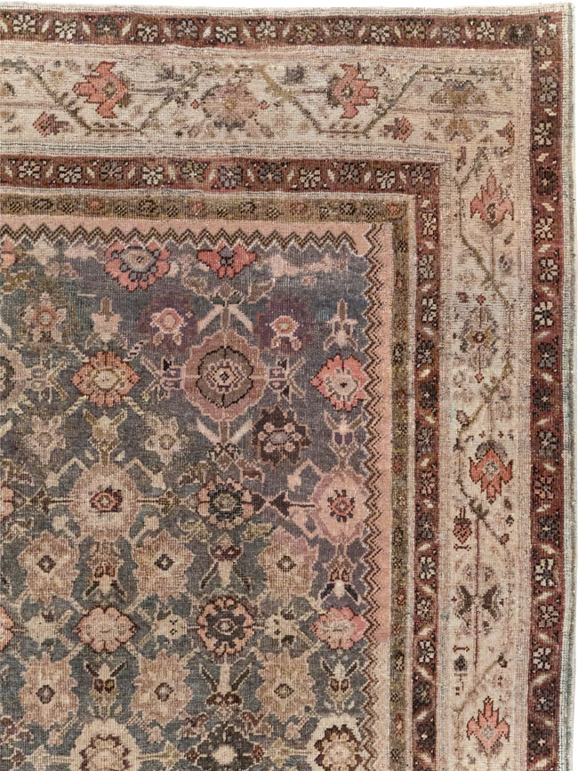 Antique Persian Malayer Gallery Accent Rug, No.28785 - Gsblank