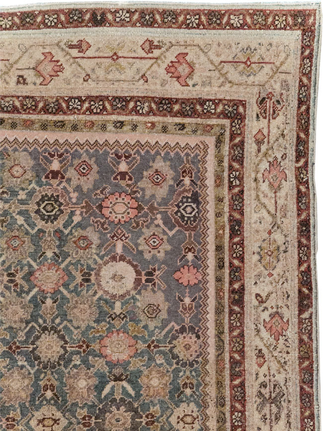 Antique Persian Malayer Gallery Accent Rug, No.28785 - Gsblank