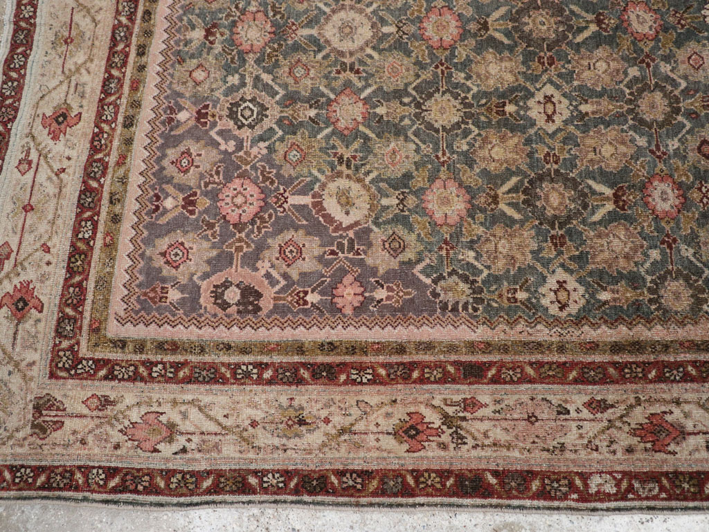 Antique Persian Malayer Gallery Accent Rug, No.28785 - Gsblank