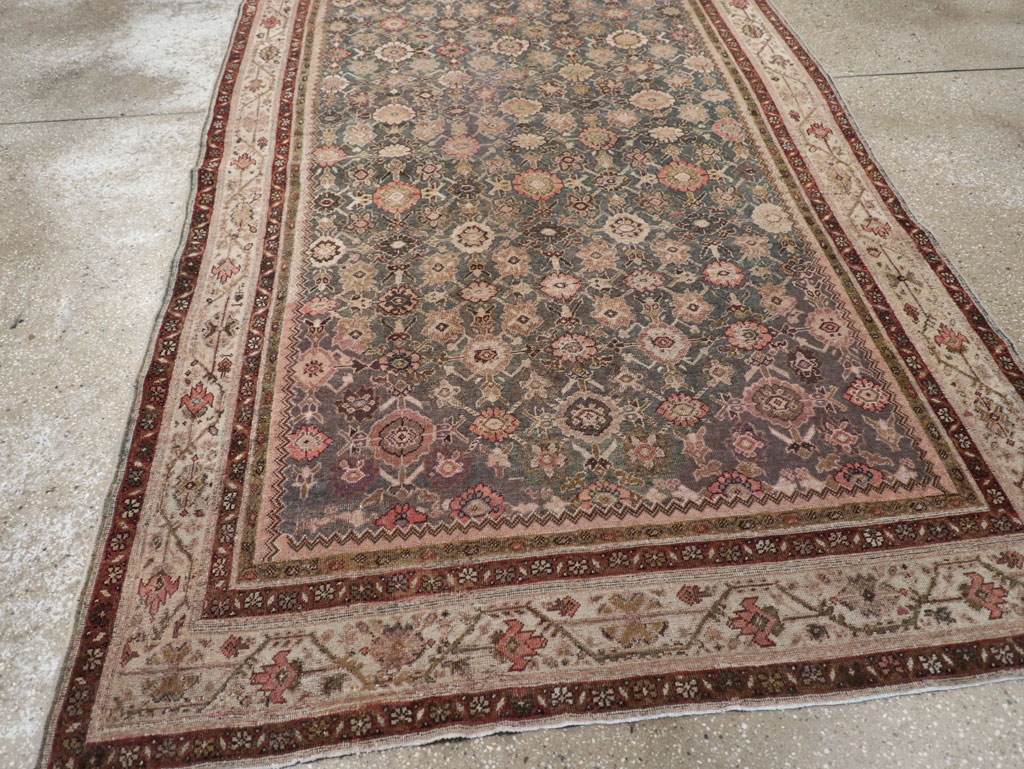 Antique Persian Malayer Gallery Accent Rug, No.28785 - Gsblank