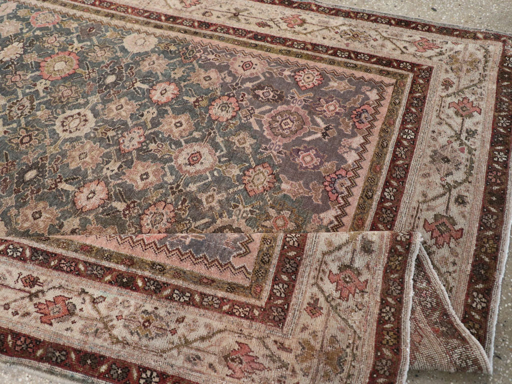 Antique Persian Malayer Gallery Accent Rug, No.28785 - Gsblank