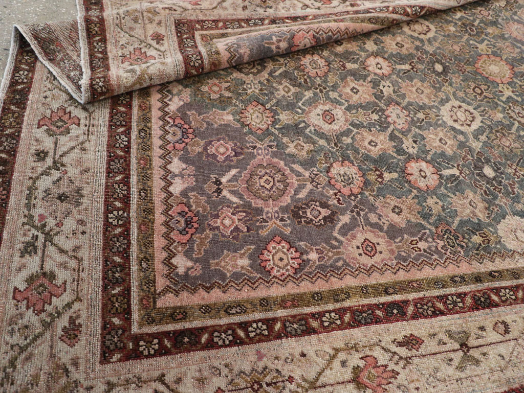 Antique Persian Malayer Gallery Accent Rug, No.28785 - Gsblank