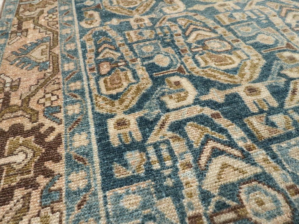 Vintage Persian Malayer Accent Rug, No.28789 - Gsblank