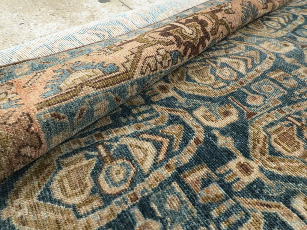 Vintage Persian Malayer Accent Rug, No.28789 - Gsblank