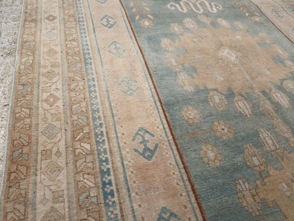 Vintage Persian Afshar Accent Rug, No.28790 - Gsblank