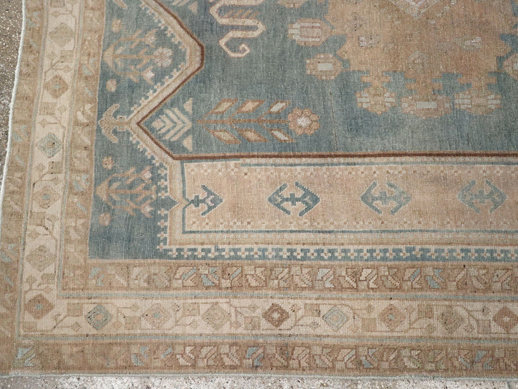 Vintage Persian Afshar Accent Rug, No.28790 - Gsblank