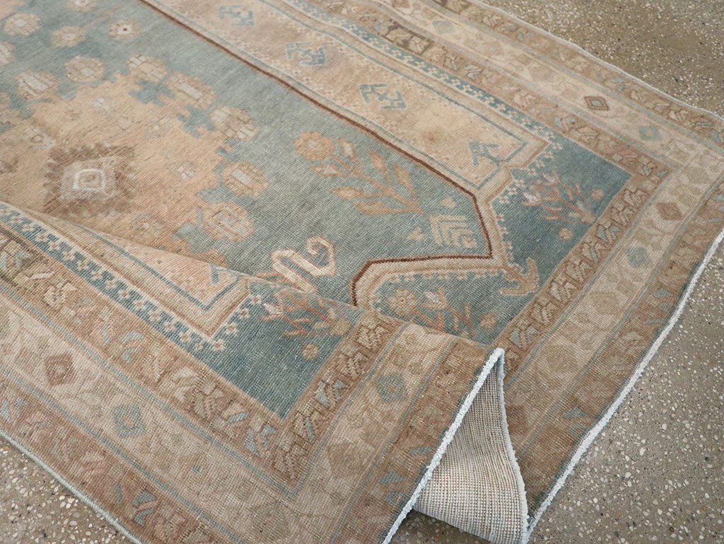 Vintage Persian Afshar Accent Rug, No.28790 - Gsblank