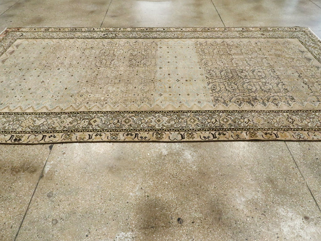 Antique Persian Malayer Gallery Carpet, No.28795 - Gsblank