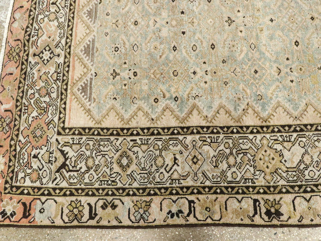 Antique Persian Malayer Gallery Carpet, No.28795 - Gsblank