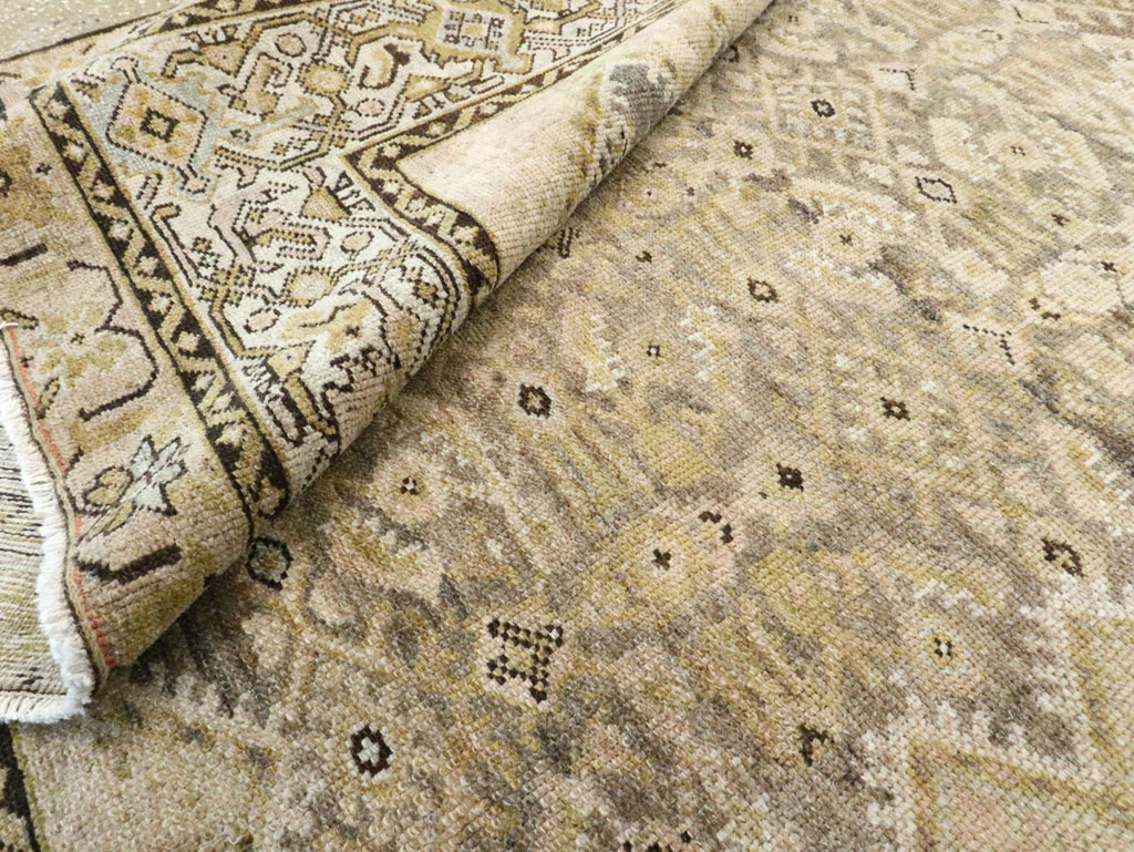 Antique Persian Malayer Gallery Carpet, No.28795 - Gsblank