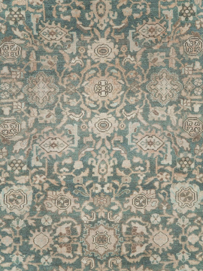 Vintage Persian Malayer Small Room Size Carpet, No.28798 - Gsblank